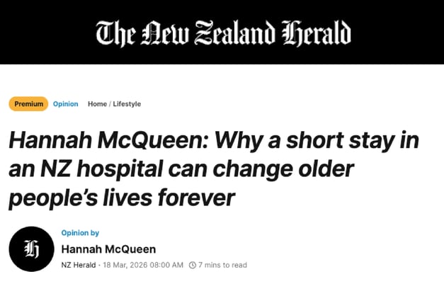 NZ Herald Article Thumbnails_Why a short stay in an NZ hospital can change older people’s lives forever