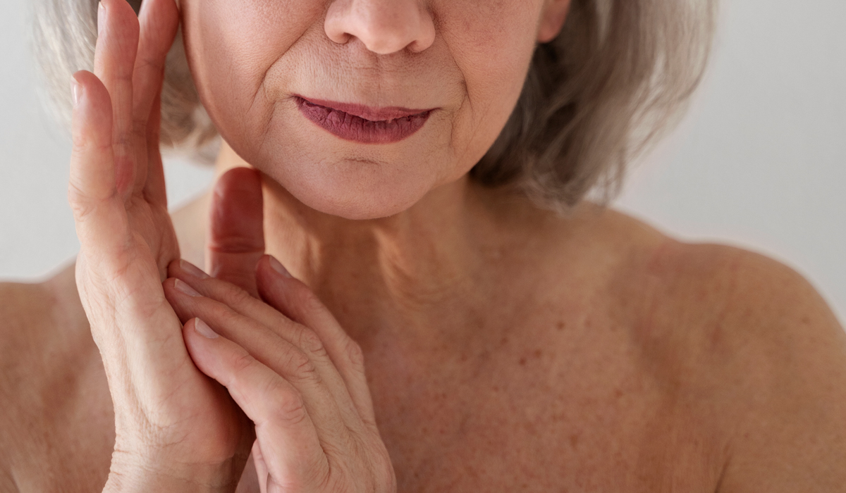 Brightly-Biomarkers-beautiful-senior-woman-wearing-makeup-front-view